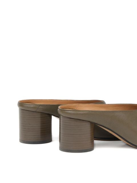 Maison Margiela Tabi block-heel mules - Green