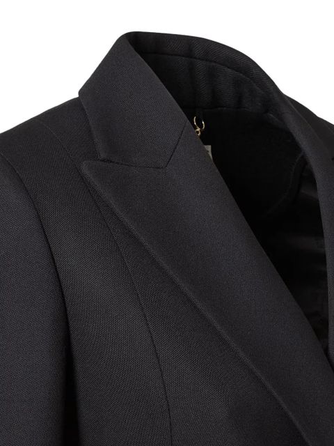 FENDI grain-de-poudre wool coat - Black - zdjęcie produktu nr 1