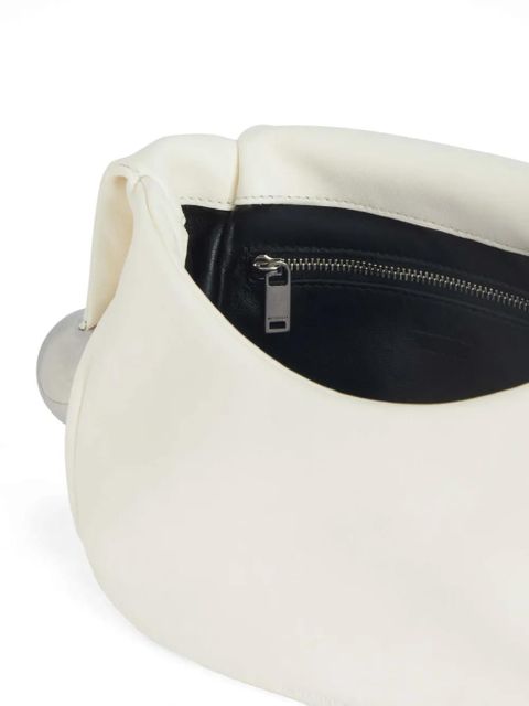 Jil Sander Sphere clutch bag - White