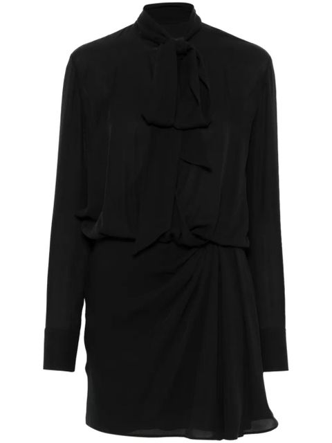 Valentino Garavani silk mini dress - Black - zdjęcie produktu nr 1