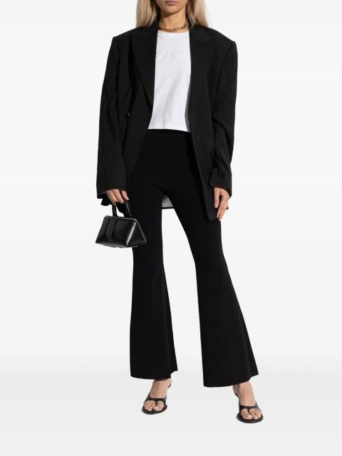 Michael Kors embroidered-logo t-shirt - White - zdjęcie produktu nr 2