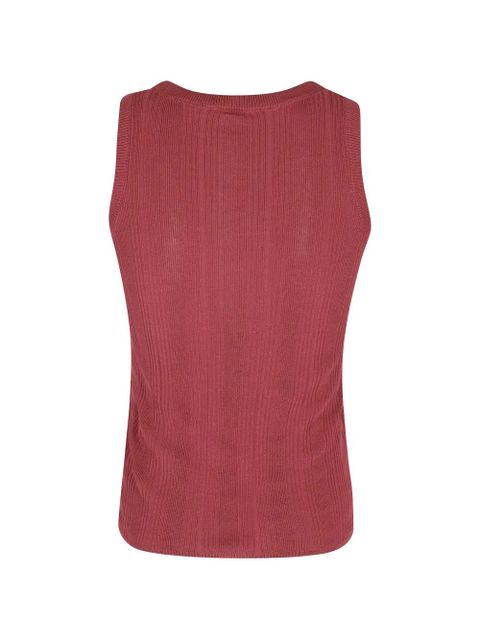 Weekend Max Mara ribbed vest top - Red - zdjęcie produktu nr 2