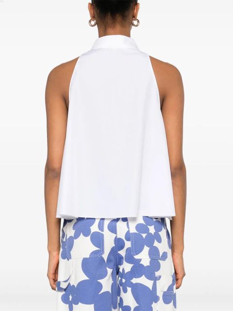Marni organic cotton tank top - White