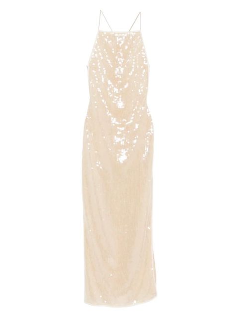 Oséree Marylin sequin-embellished dress - Neutrals - zdjęcie produktu nr 1
