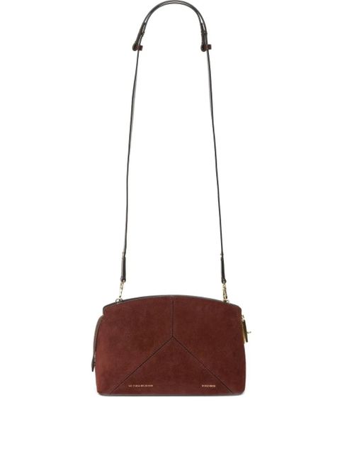 Victoria Beckham Victoria zip-fastening cross body bag - Brown - zdjęcie produktu nr 1