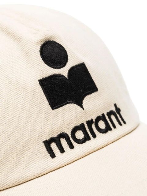 ISABEL MARANT Tyron logo-embroidered baseball cap - Neutrals