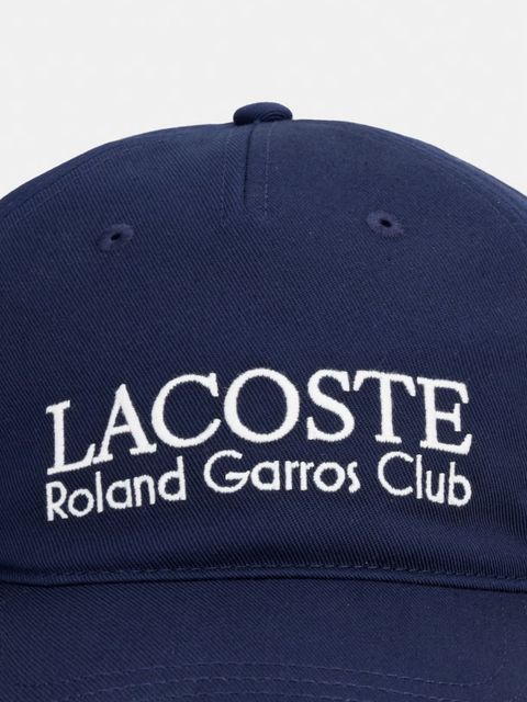Lacoste czapka z daszkiem bawełniana - zdjęcie produktu nr 1