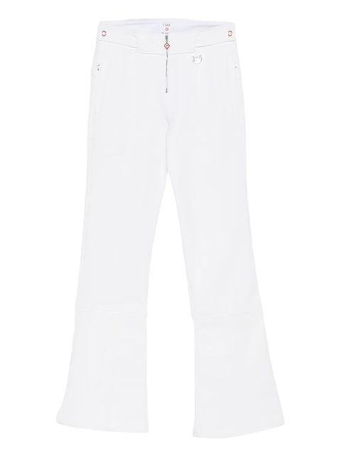 Casablanca slim-leg ski trousers - White - zdjęcie produktu nr 1