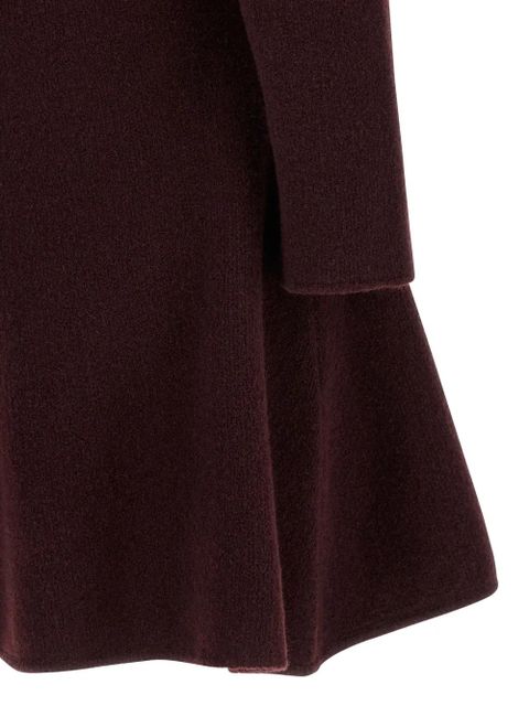 Magda Butrym turtleneck flared day dress