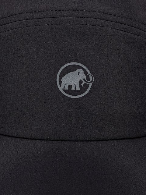 Mammut czapka z daszkiem kolor czarny gładka 1191-01671 - zdjęcie produktu nr 2