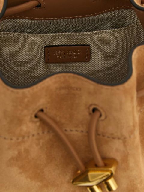 Jimmy Choo small suede shoulder bag - Brown