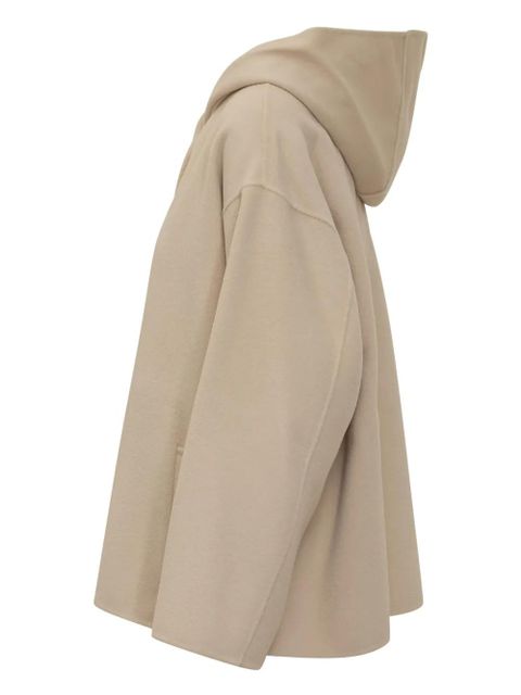 Weekend Max Mara hooded wool coat - Neutrals