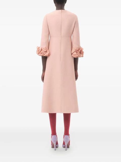 Valentino Garavani midi Crepe Couture midi dress - Pink