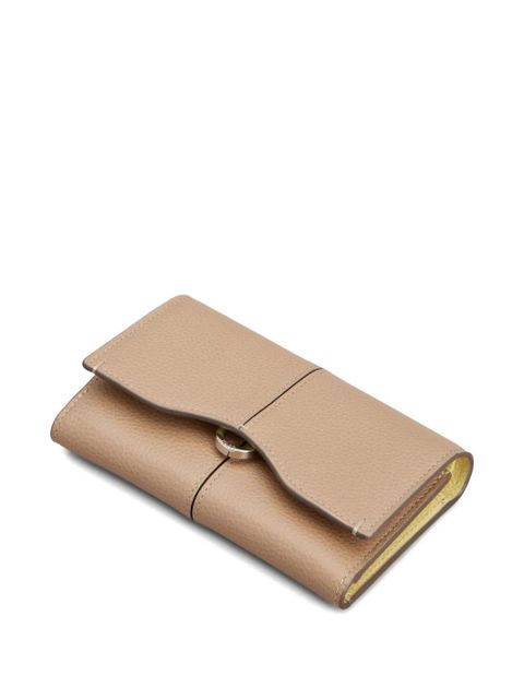 Tod's tri-fold ring wallet - Neutrals