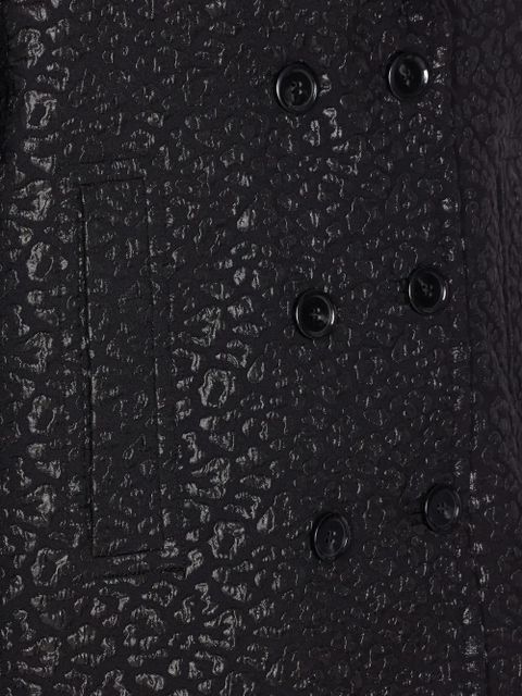 PINKO double-breasted coat - Black