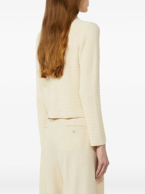 Max Mara button pocket cardigan - Neutrals