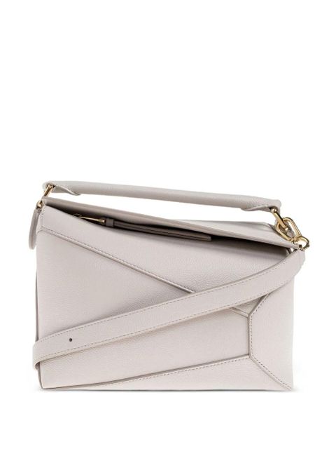 LOEWE Puzzle leather tote bag - Grey - zdjęcie produktu nr 1