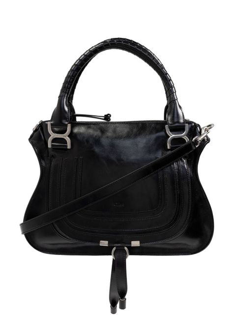 Chloé front flap handbag - Black - zdjęcie produktu nr 1