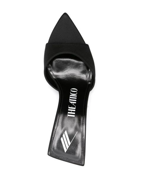 The Attico 70mm Bes mules - Black