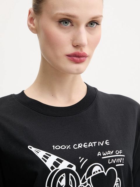 Moschino Jeans t-shirt bawełniany