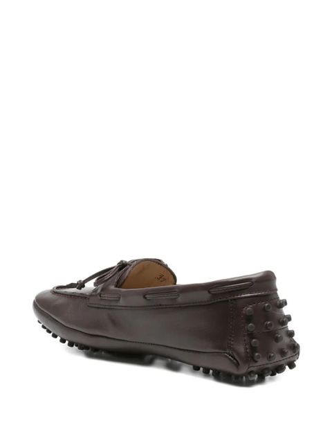 Le Monde Beryl leather boat shoes - Brown - zdjęcie produktu nr 2