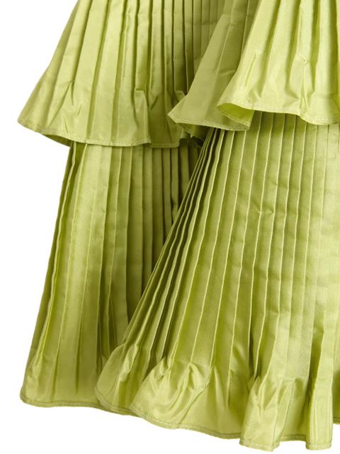 Valentino Garavani taffeta skirt - Green