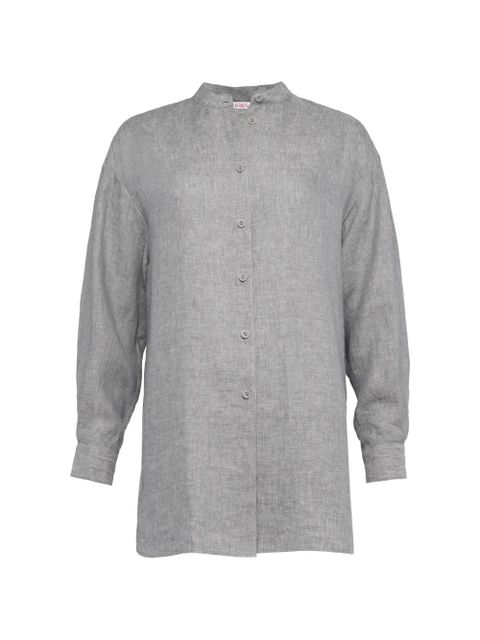 ERES Exact band-collar shirt - Grey - zdjęcie produktu nr 1