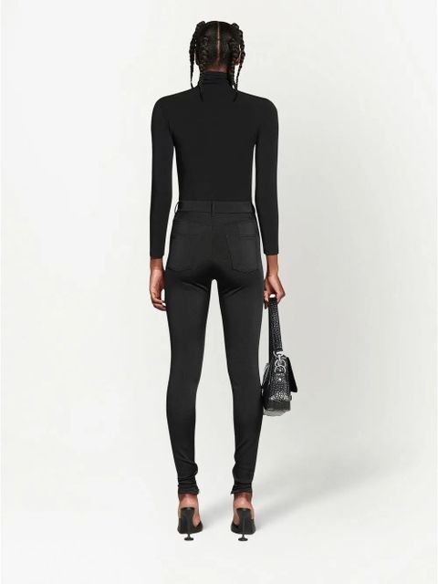 Balenciaga high-waisted leggings - Black