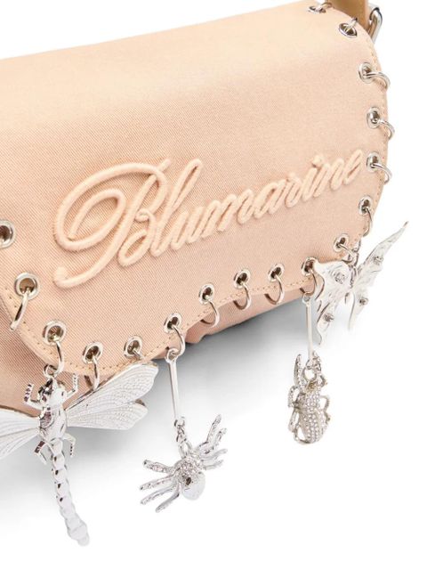 Blumarine embellishment shoulder bag - Neutrals