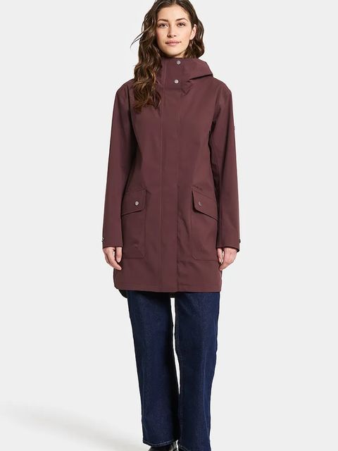 Didriksons kurtka GWEN damska kolor bordowy 505683 - zdjęcie produktu nr 2