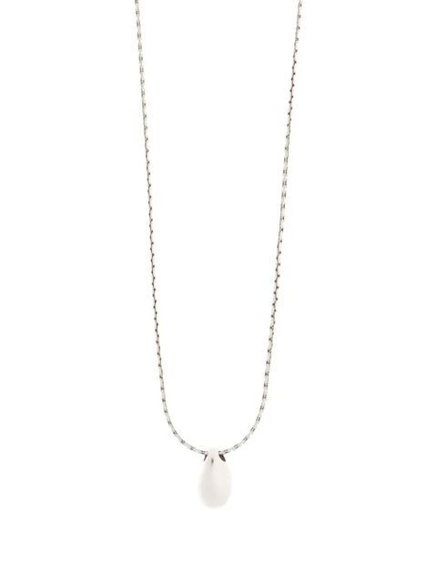 ISABEL MARANT teardrop-pendant necklace - Silver