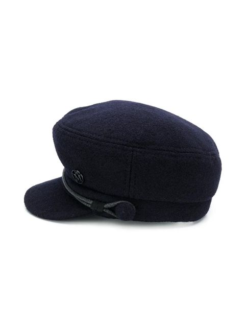 Maison Michel New Abby wool sailor cap - Blue