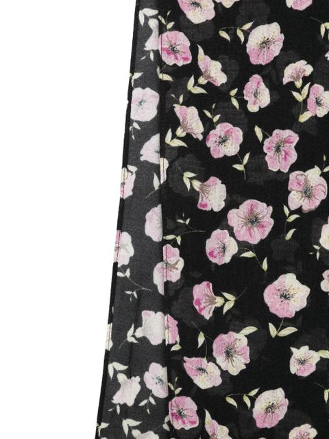 TWINSET floral scarf - Black