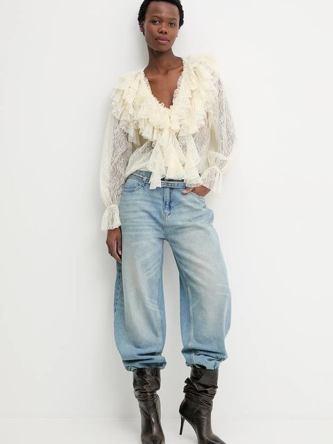 Answear.LAB bluzka damska kolor beżowy - zdjęcie produktu nr 2