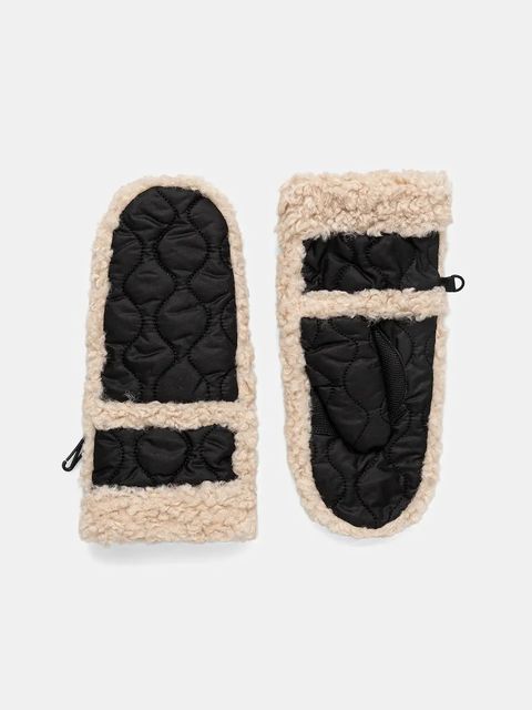 Barbour rękawiczki damskie kolor czarny LGL0146 - zdjęcie produktu nr 1