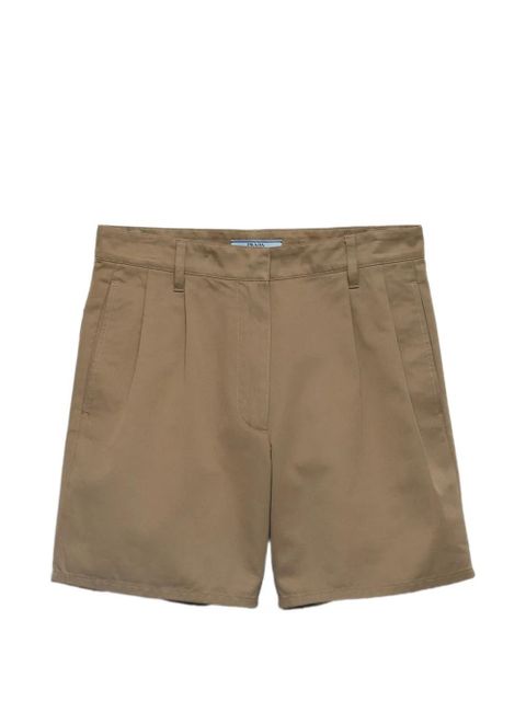 Prada washed chino bermudas - Neutrals - zdjęcie produktu nr 1