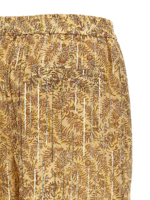 Valentino Garavani paisley silk trousers - Neutrals