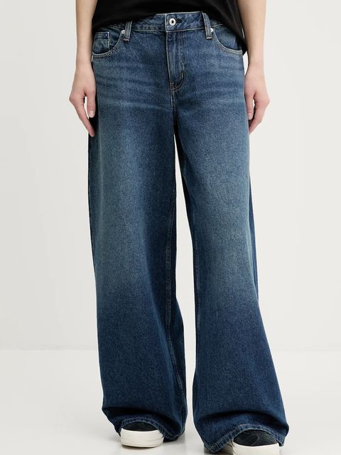 Karl Lagerfeld Jeans jeansy damskie kolor granatowy A3W10079 - zdjęcie produktu nr 1