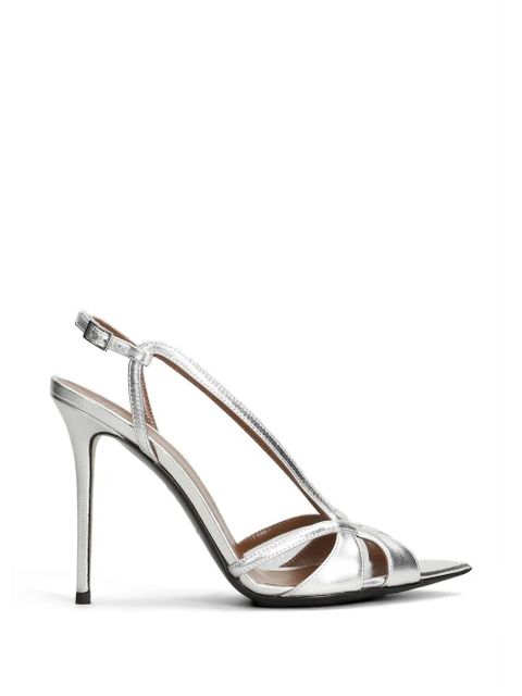 Giuseppe Zanotti Intriigo Zoe 105 sandals - Silver - zdjęcie produktu nr 1