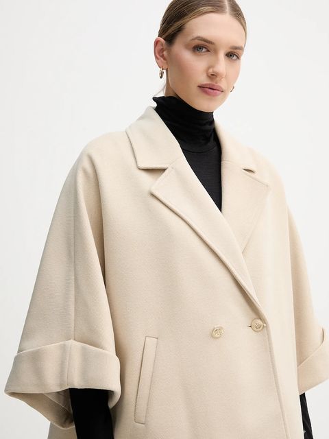 Gaudi płaszcz kolor beżowy 521FD35015