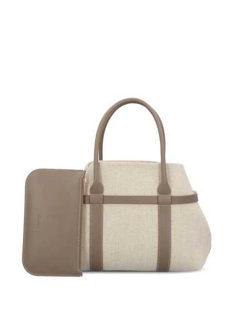 Loro Piana logo-debossed tote bag - Neutrals - zdjęcie produktu nr 1