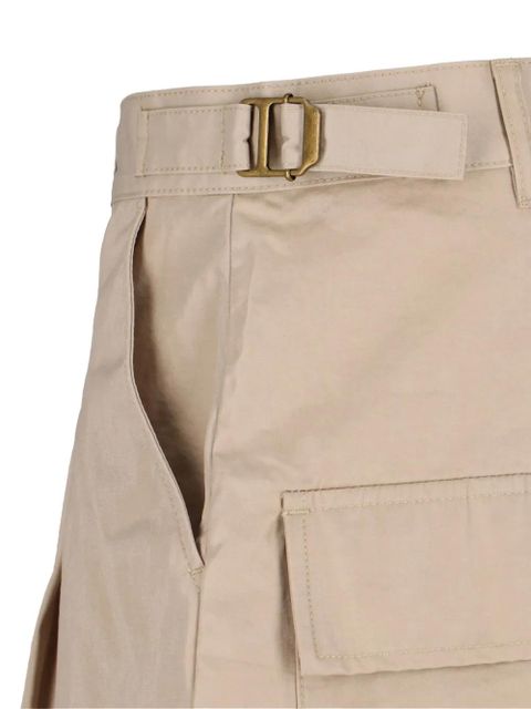 ENTIRE STUDIOS pleated cargo shorts - Neutrals