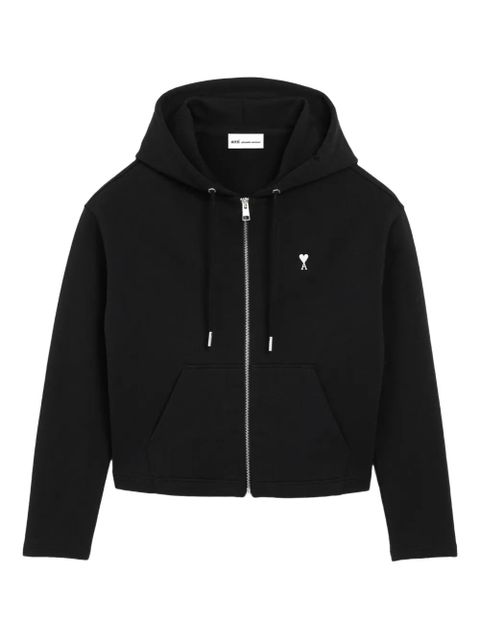 AMI Paris Ami De Coeur zipped hoodie - Black - zdjęcie produktu nr 1