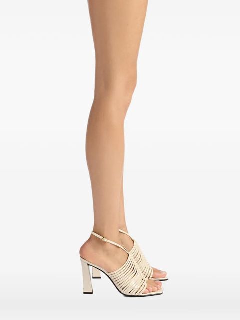 Giuseppe Zanotti Jane square-toe sandals - Neutrals