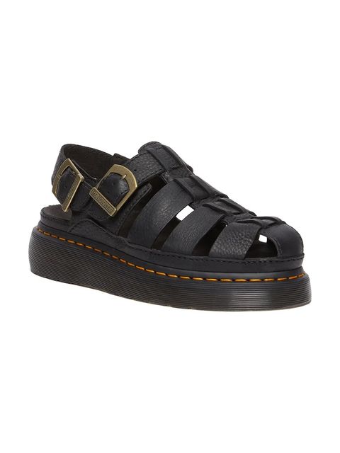 Dr. Martens sandały skórzane Wrenlie