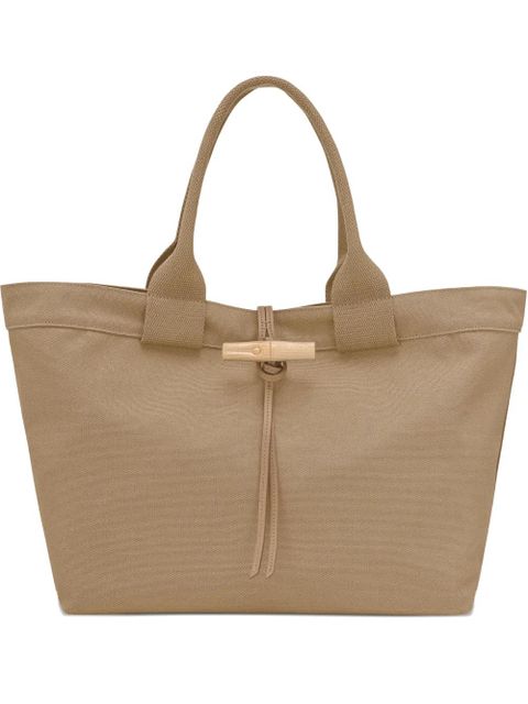 Longchamp L Le Roseau tote bag - Neutrals - zdjęcie produktu nr 1