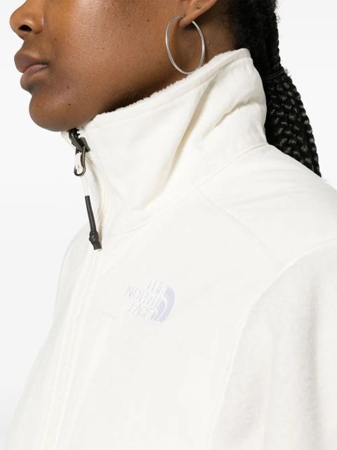 The North Face fleece zipped jacket - White