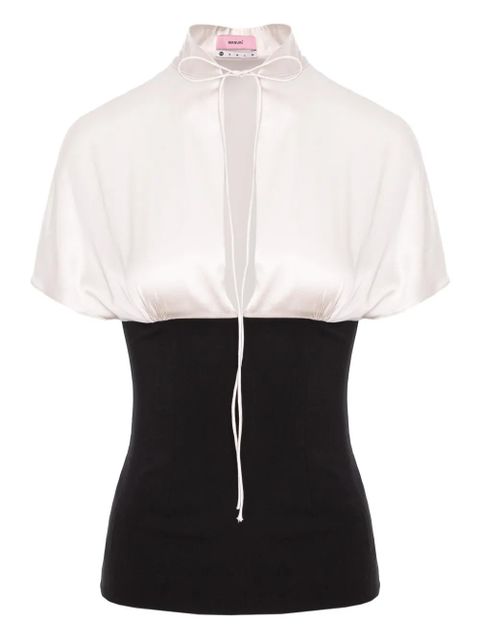 MANURÍ Daisy short-sleeve top - Black - zdjęcie produktu nr 1