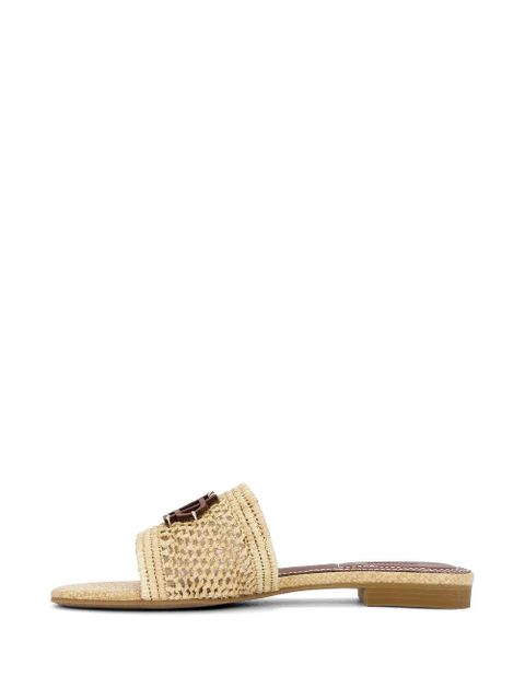 Simkhai woven logo sandals - Neutrals