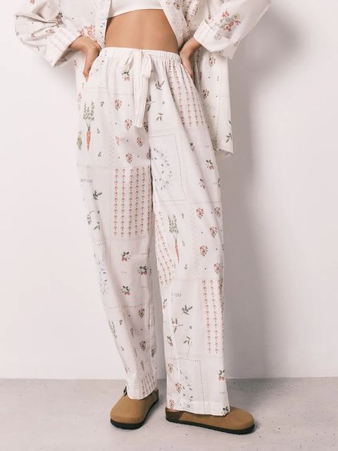 women'secret Spodnie piżamowe damskie bawełniane - zdjęcie produktu nr 2